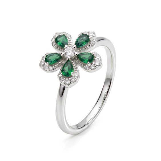 Ring Brosway Woman FANCY - LIFE GREEN in Silver FLG161 - FLG161